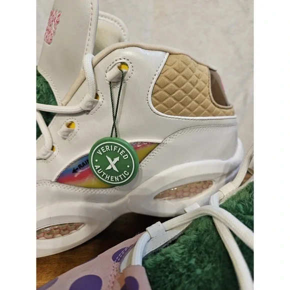 Reebok Question Mid Candyland Iverson GZ8826 • Men’s 14 • 2021 • Token Verified - Picture 13 of 16